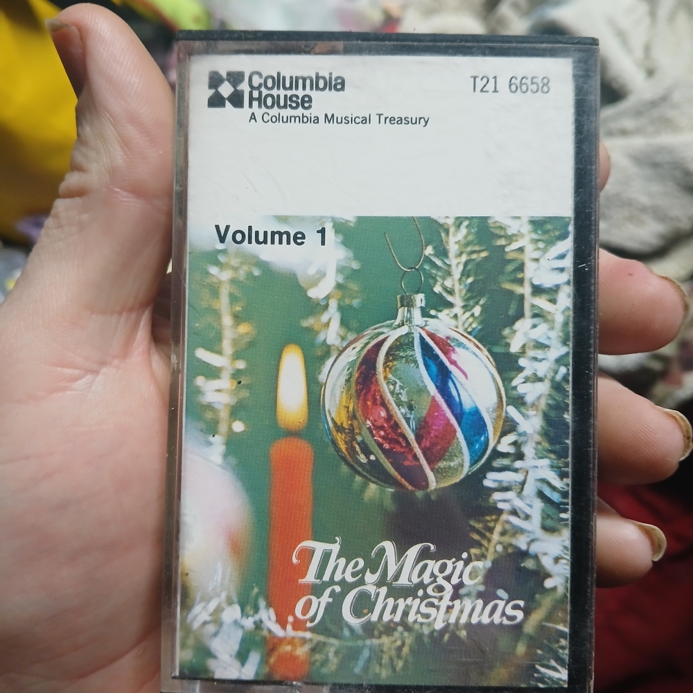 vintage "The Magic of Christmas" 8-track tape, Volume 1 And 2 Columbia House